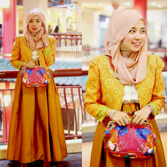 Jilbab Yang Cocok Untuk Kebaya Warna Kuning Kunyit - Hijab ...