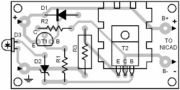 Parts Placement Layout Polarity Protected Charger
