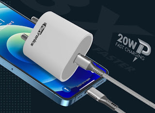 Portronics Adapto 20 fast charger price in India