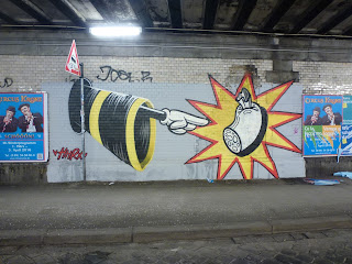 Graffiti in München von HNRX