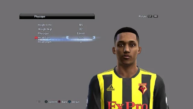 João Pedro Face For PES 2013