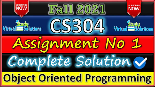 CS304 Assignment 1 Solution 2021 | Fall 2021