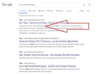 Jasa Iklan Google Ads Judi Online