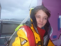 Jessica rounding Cape Horn