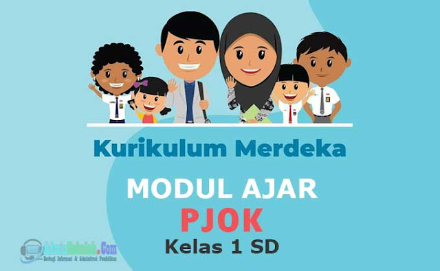 Modul Ajar PJOK Kelas 1 SD Kurikulum Merdeka Terbaru