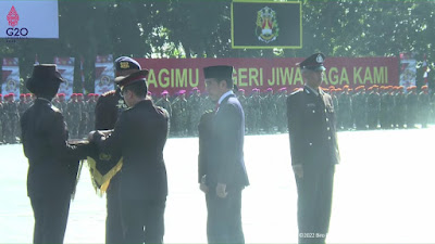 Peringatan Hari Bhayangkara, Jokowi: Rasa Keadilan Harus Dirasakan Rakyat