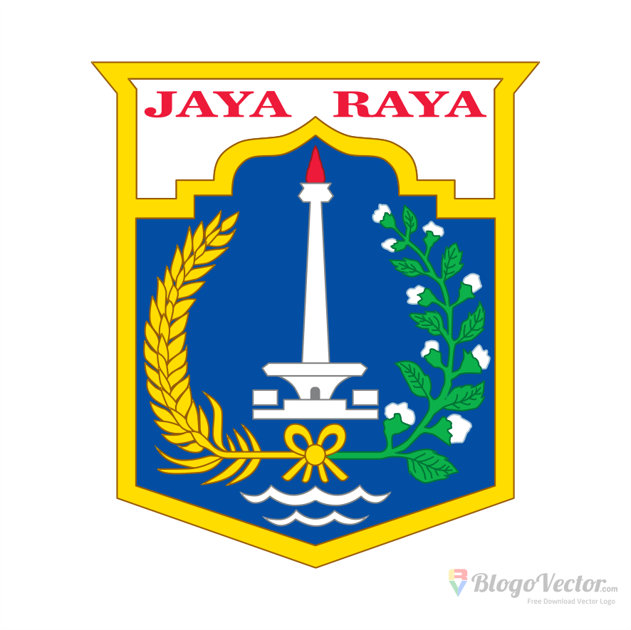 Provinsi DKI Jakarta  Logo  vector cdr BlogoVector