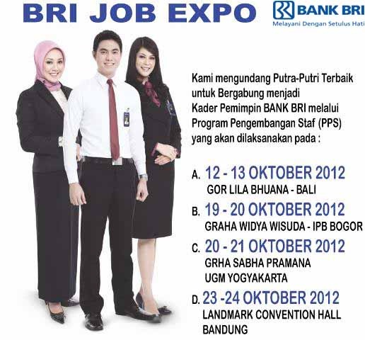 Lowongan Kerja Bank BRI - Job Expo Terbaru Maret 2017