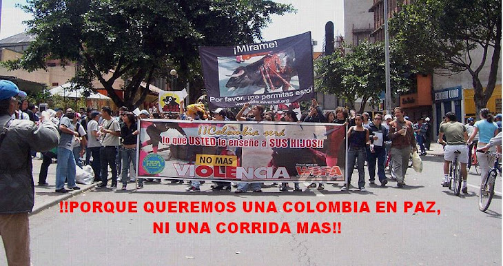 VAMOS TODOS CONTRA LAS CORRIDAS