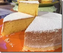 La torta paradiso di Sal De Riso