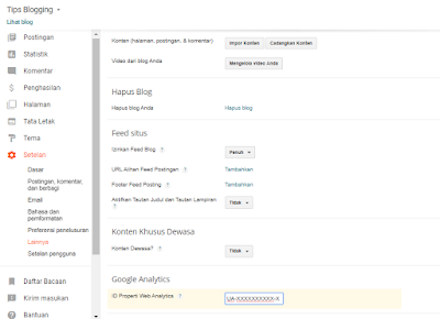 Cara Memasang ID Pelacakan Google Analytics Global site tag (gtag.js)