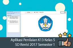 Aplikasi Evaluasi K13 Kelas 5 Sd Revisi 2017 Semester 1