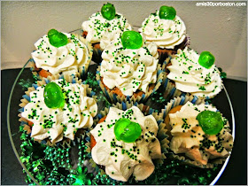 Cupcakes de Té Matcha y Pepitas de Chocolate