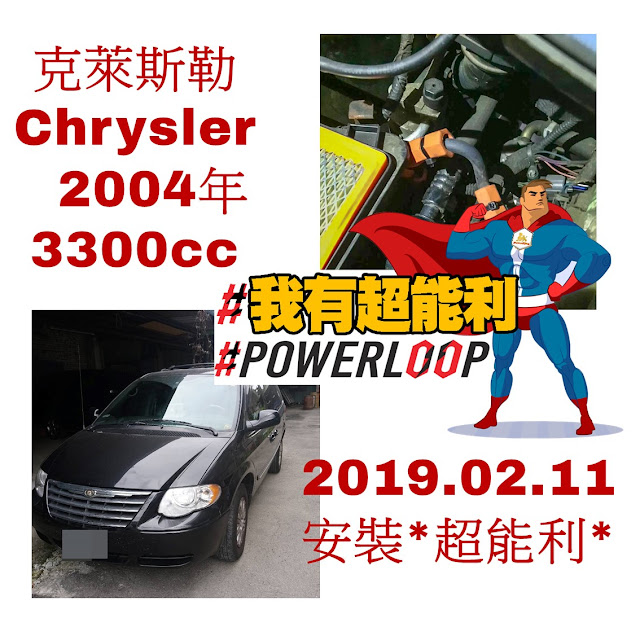 📣汽車神器📣POWERLOOP 超能利·勁油力📣省油除碳又有力！📣克萊斯勒Chrysler