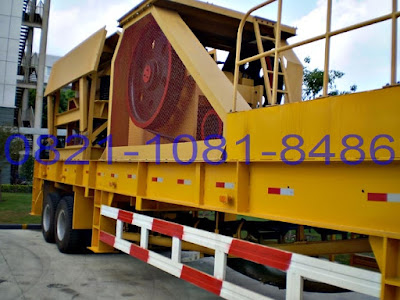 Jual Mobile Stone Crusher  - Jaw PE 600x900