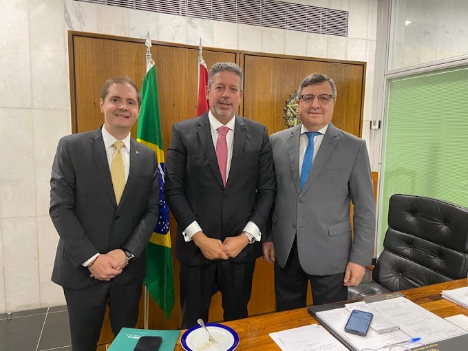  Lei do ICMS: Danilo Forte e Arthur Lira se reúnem com o ministro da AGU, Bruno Bianco, para tratar da resistência de estados