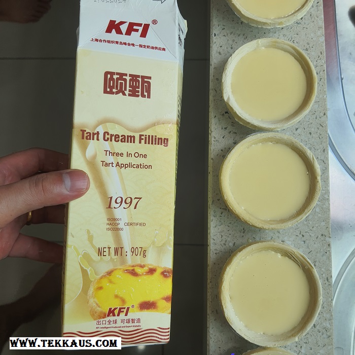 Pre-made Egg Tart Cream Filling