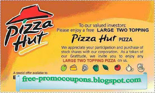 Free Printable Pizza Hut Coupons