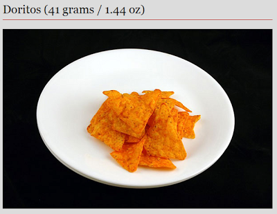 doritos - 200 calories