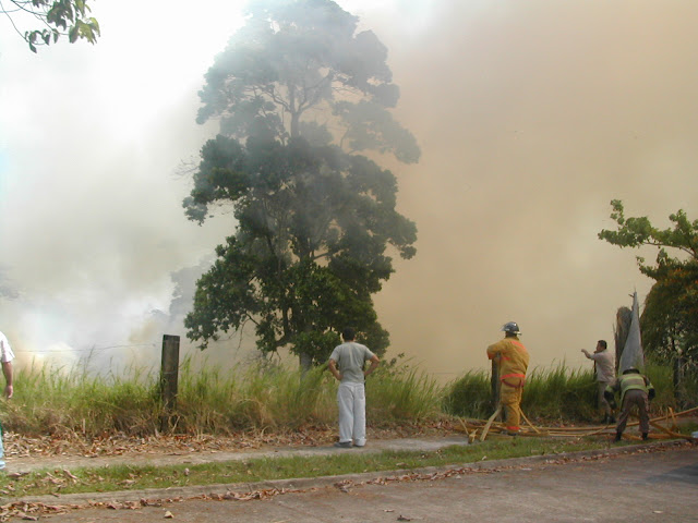 Fire, La Ceiba, Honduras