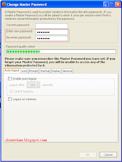 Cara Memberi Password Pada Browser Mozilla Firefox, Cara Mengunci Mozilla Firefox Dengan Password