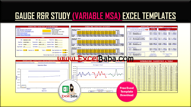 GRR Study Excel Template Download