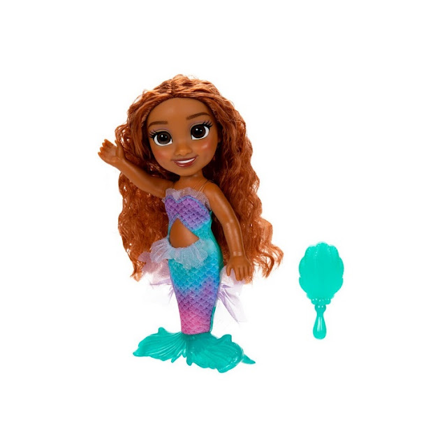 Poupée Disney de 15cm : Ariel, la petite sirène.