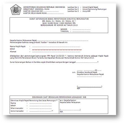 Contoh Formulir Tax Amnesty - Rumamu di