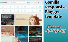 Download GAMILA responsive Blogger template free