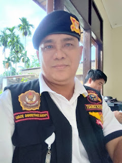 Pokdar Kamtibmas Resort Pelalawan Ambil Bagian Pengamanan