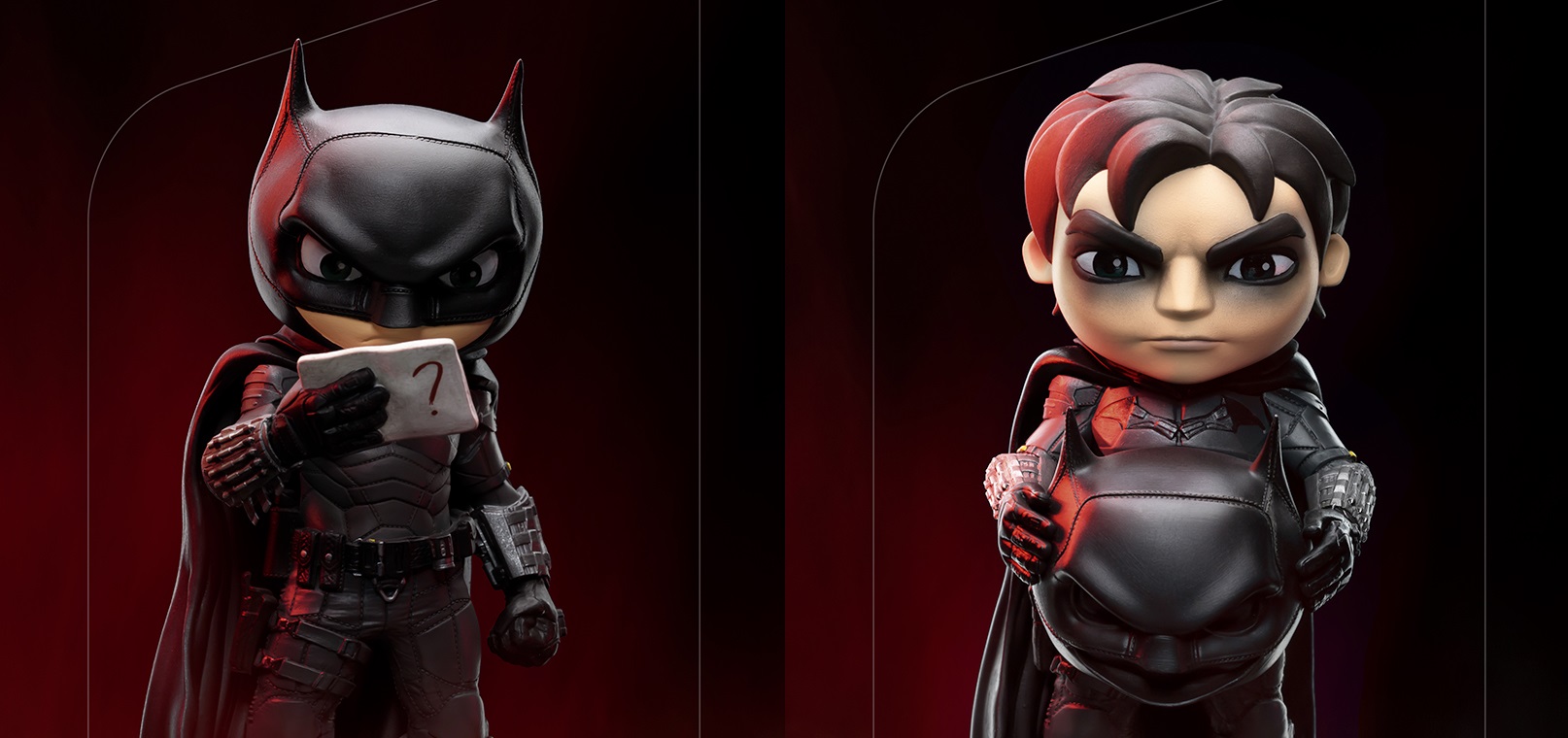 Sala de Justiça: Iron Studios traz versões estilizadas MiniCo de The Batman!