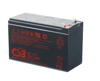 Ắc quy CSB 12V 7.2Ah, GP1272 F2