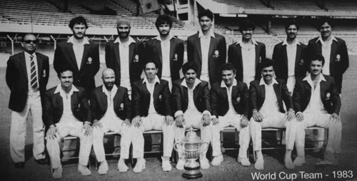 World Cup Winning team - India
