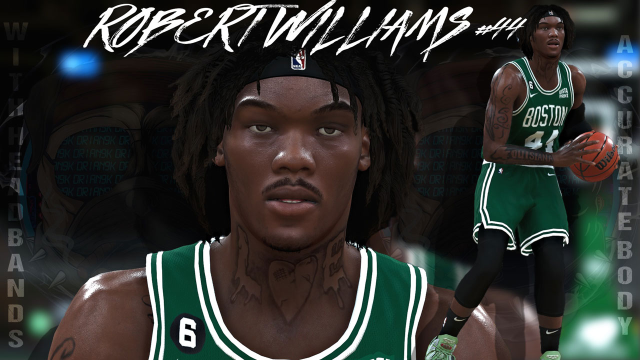 NBA 2K23 Robert Williams III Cyberface