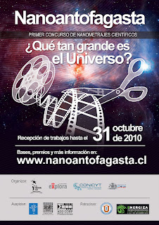 Póster del concurso Nanoantofagasta