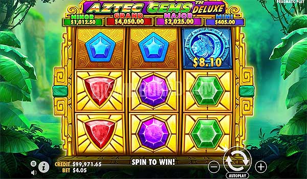 Main Gratis Slot Indonesia - Aztec Gems Deluxe (Pragmatic Play)