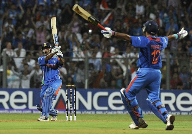 'Dhoni finishes off in style' as India lifted the World Cup after 28 years