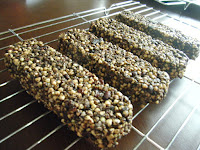 Cashew, Cacao, Coconut & Carob Buckwheat Bites in the Tupperware Snack Bar Maker