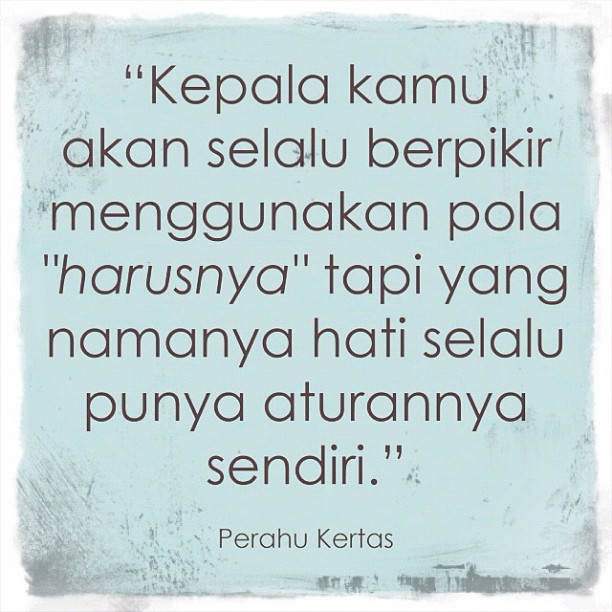 Gue single dan udah nonton "Perahu Kertas The Movie 