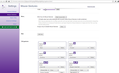 خيارات رائعة وسحرية لتصفحك مع إضافة CrxMouse Chrome Gestures 