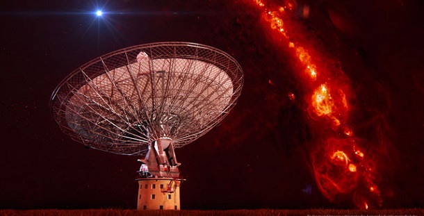 Ondas de rádio de outra galáxia confundem cientistas