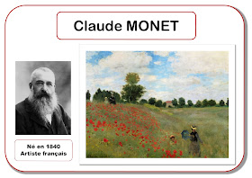 Claude Monet - Portrait d'artiste en maternelle