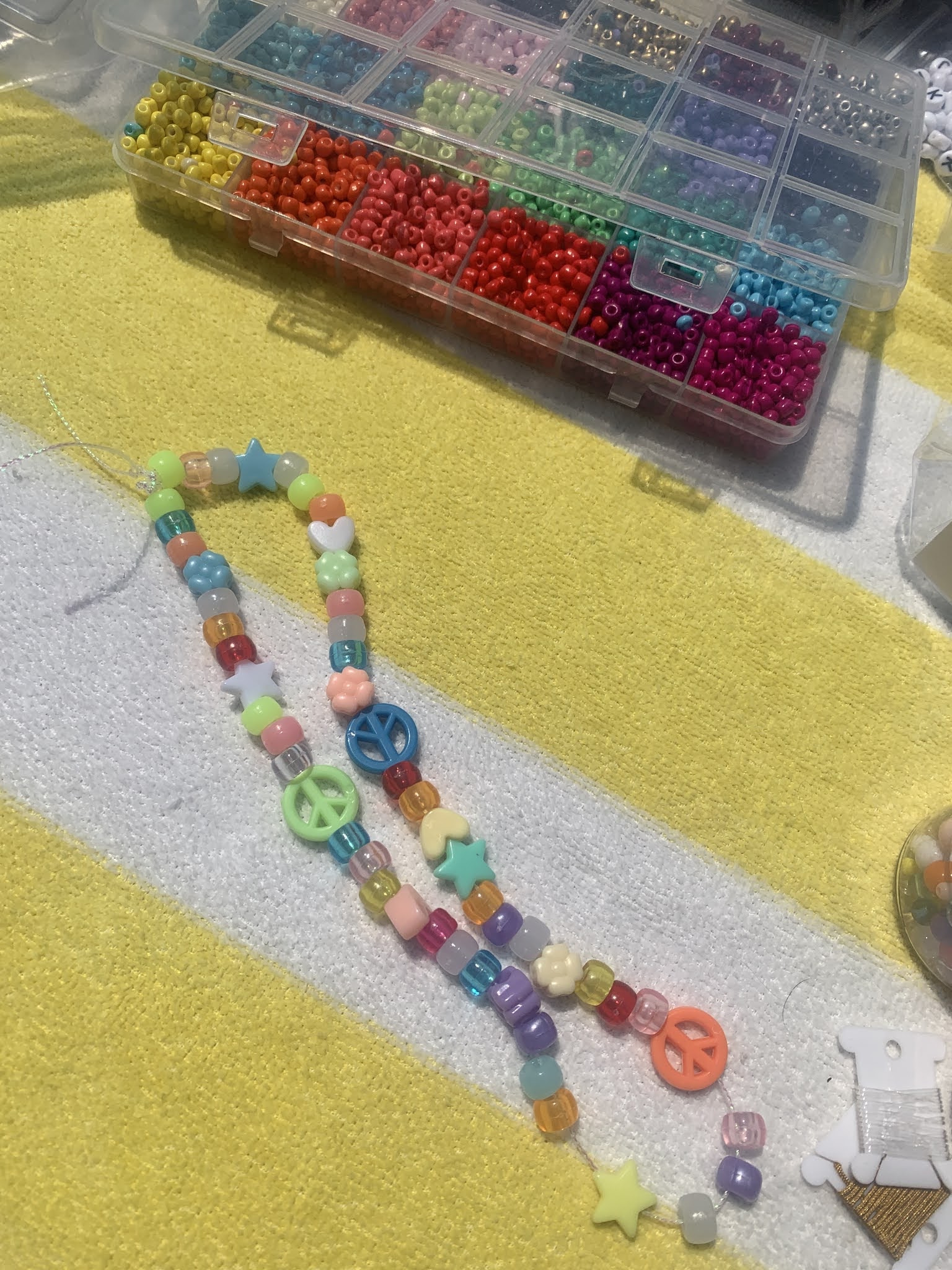 DIY Beaded Phone Strap