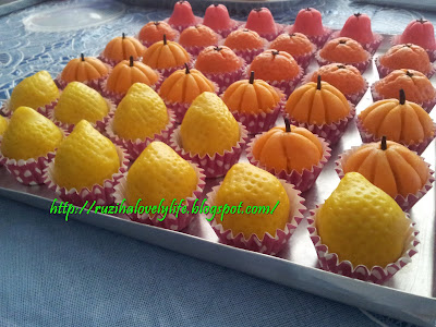 MY JOURNAL TART NENAS BENTUK  BUAH  BUAHAN 