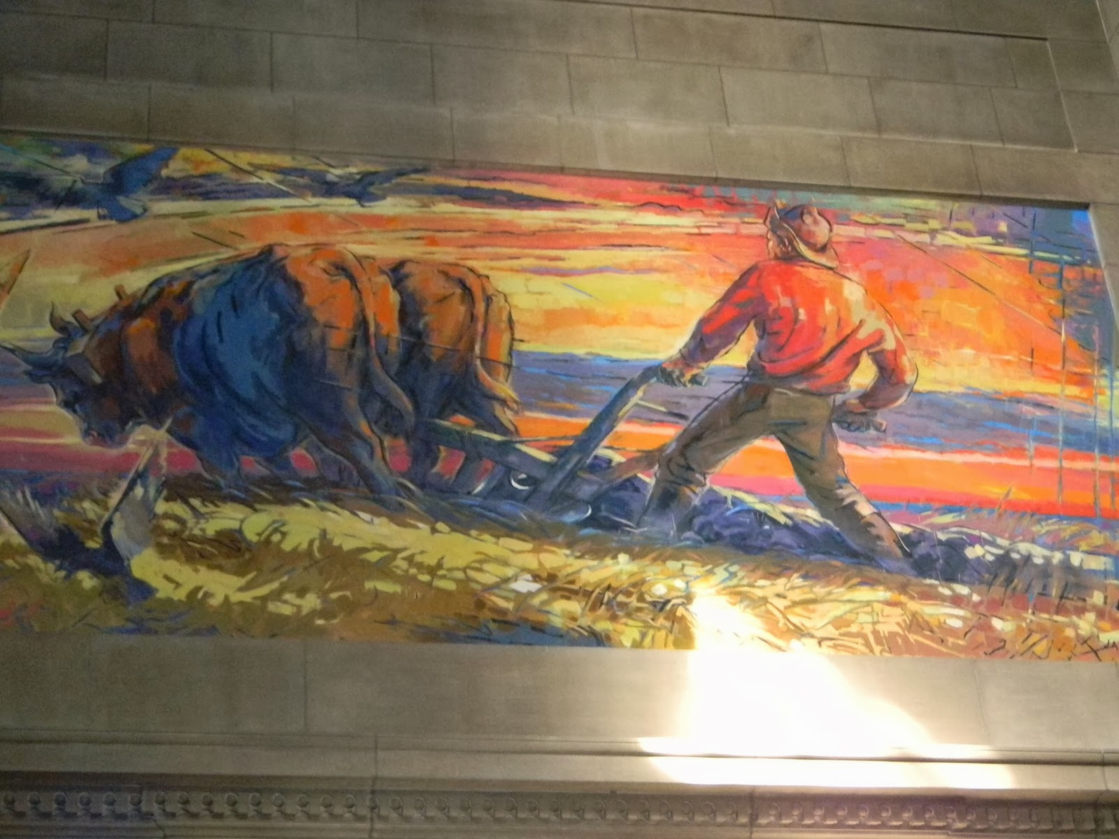 ... Palmquist's Carvings, The State Capitol Building in Lincoln, Nebraska