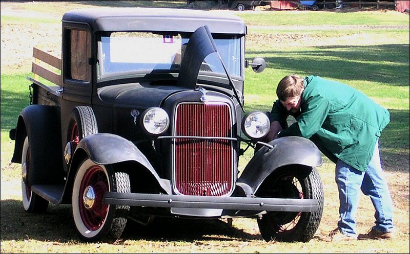 Photo Contest 1934 Ford Ton Pickup Truck Bob Swenson of Fairlee