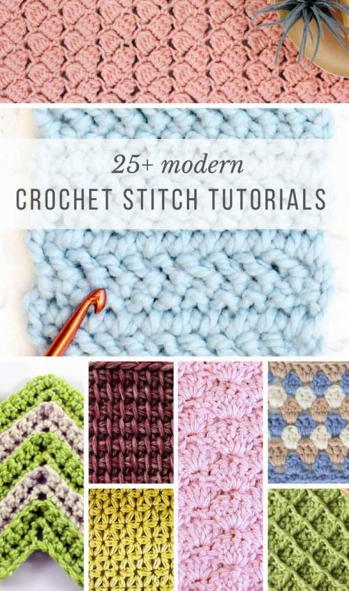 Modern Crochet Stitches For Blankets and Afghans