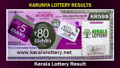 Karunya Lottery Result Today