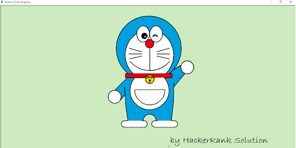 Draw Doraemon with Python Turtle + Download .py File