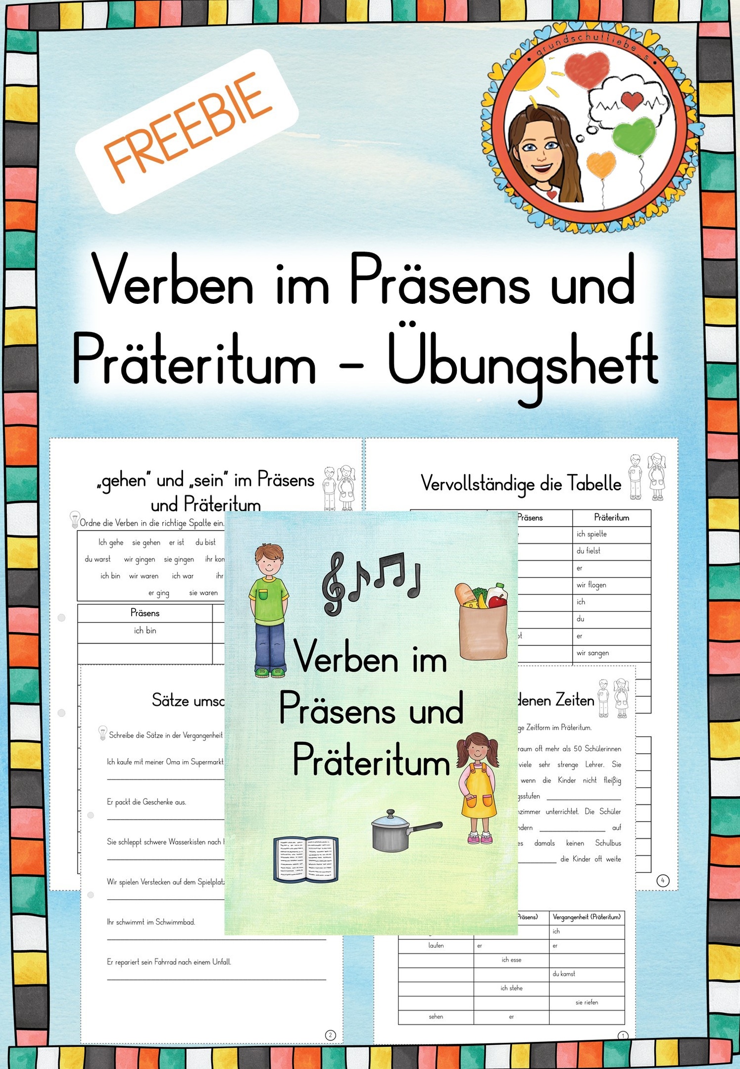 Verben im Präsens und Präteritum